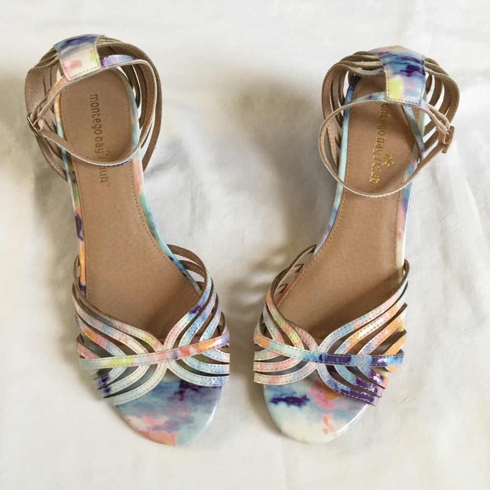 Montego Bay Club Wedges Sz 10 NWOT